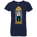 T-Shirts Midnight Navy / YXS Saint Bollocks Girls Premium T-Shirt