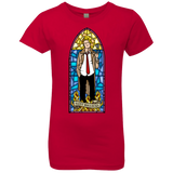 T-Shirts Red / YXS Saint Bollocks Girls Premium T-Shirt