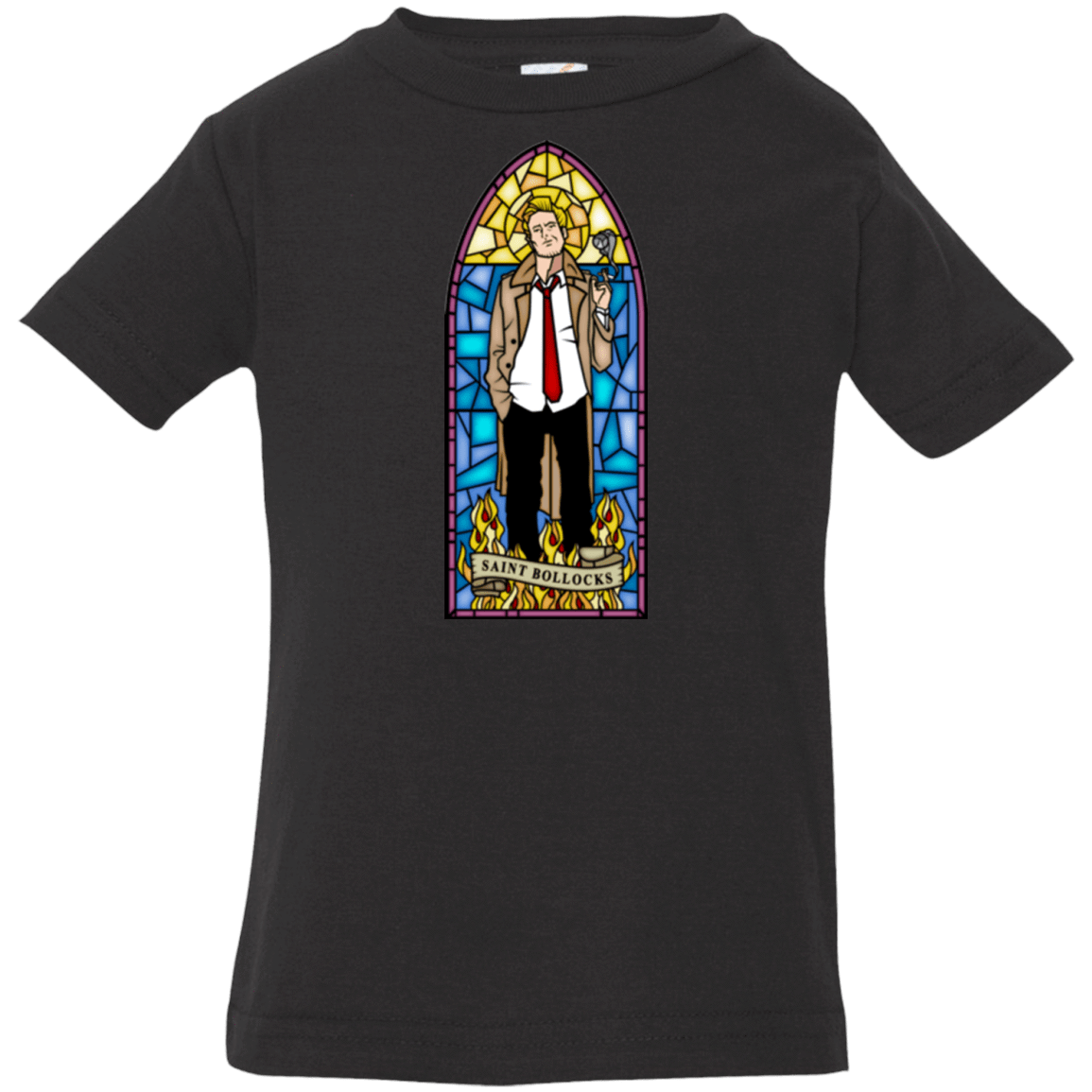 T-Shirts Black / 6 Months Saint Bollocks Infant Premium T-Shirt