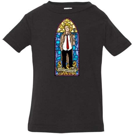 T-Shirts Black / 6 Months Saint Bollocks Infant Premium T-Shirt