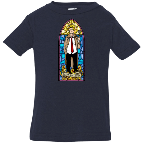 T-Shirts Navy / 6 Months Saint Bollocks Infant Premium T-Shirt