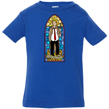 T-Shirts Royal / 6 Months Saint Bollocks Infant Premium T-Shirt