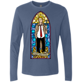 T-Shirts Indigo / Small Saint Bollocks Men's Premium Long Sleeve
