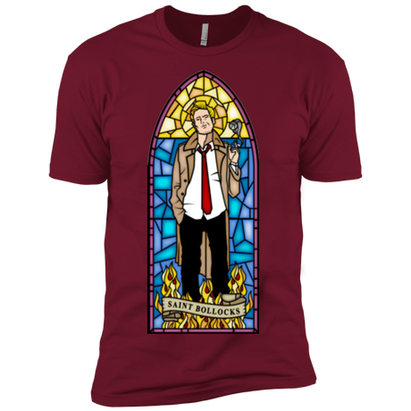 T-Shirts Cardinal / X-Small Saint Bollocks Men's Premium T-Shirt