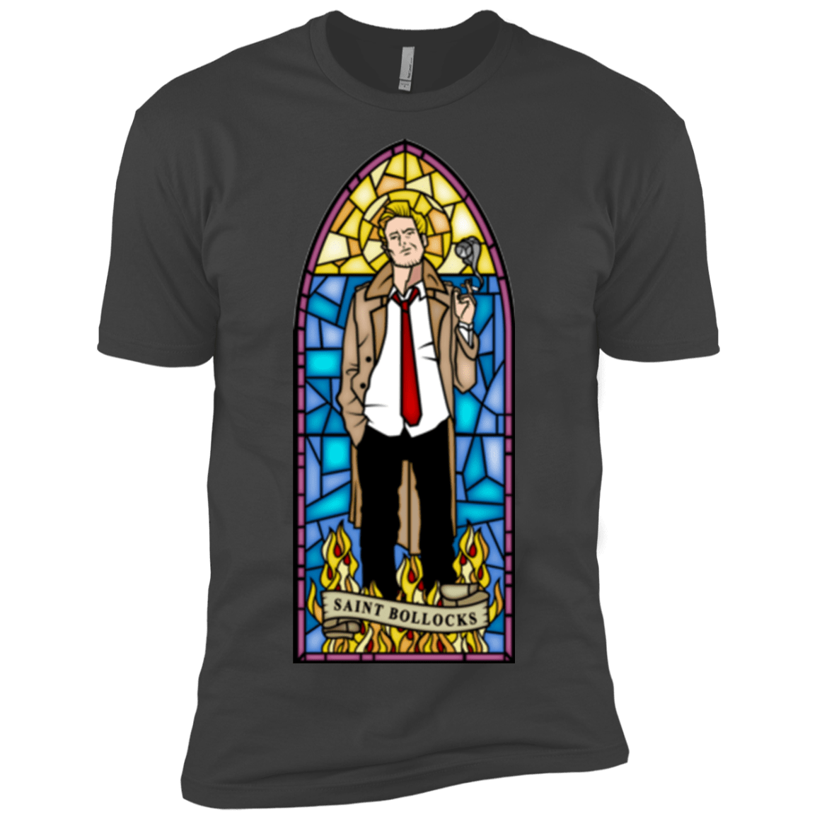 T-Shirts Heavy Metal / X-Small Saint Bollocks Men's Premium T-Shirt