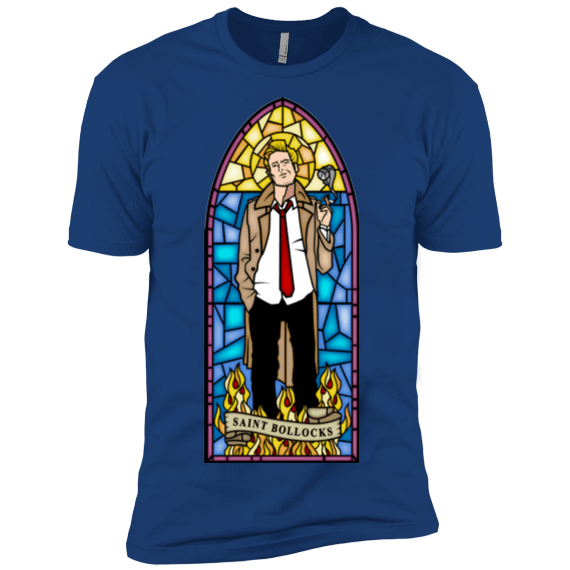 T-Shirts Royal / X-Small Saint Bollocks Men's Premium T-Shirt