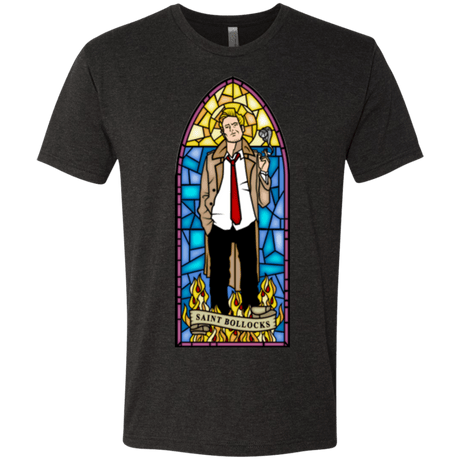 T-Shirts Vintage Black / Small Saint Bollocks Men's Triblend T-Shirt