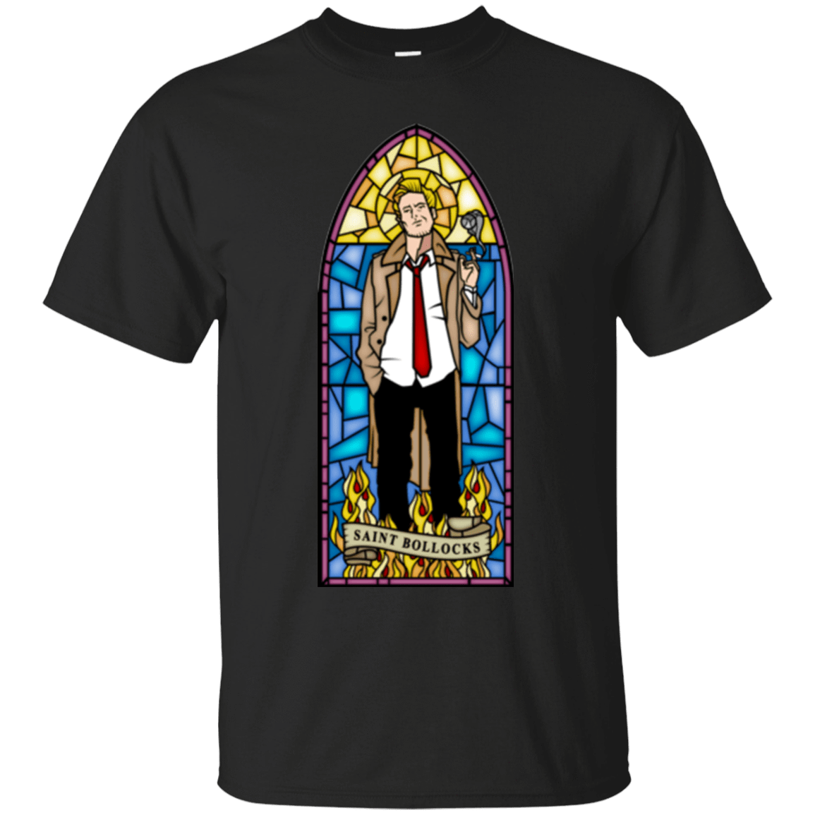 T-Shirts Black / Small Saint Bollocks T-Shirt