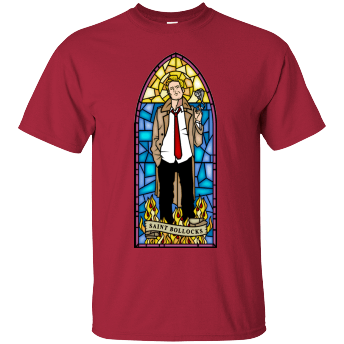 T-Shirts Cardinal / Small Saint Bollocks T-Shirt