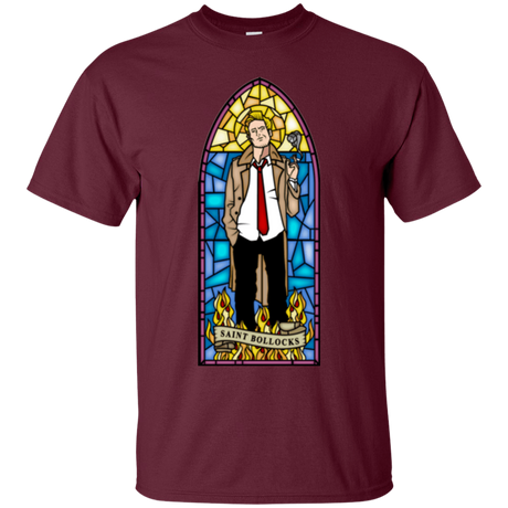 T-Shirts Maroon / Small Saint Bollocks T-Shirt