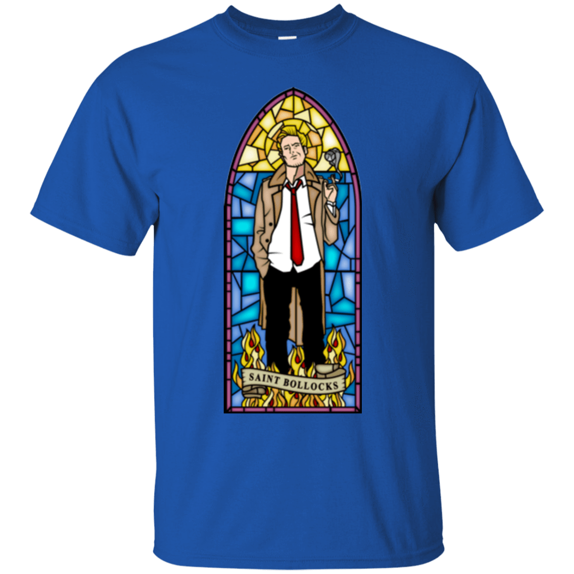 T-Shirts Royal / Small Saint Bollocks T-Shirt