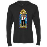 T-Shirts Vintage Black / X-Small Saint Bollocks Triblend Long Sleeve Hoodie Tee