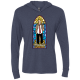 T-Shirts Vintage Navy / X-Small Saint Bollocks Triblend Long Sleeve Hoodie Tee