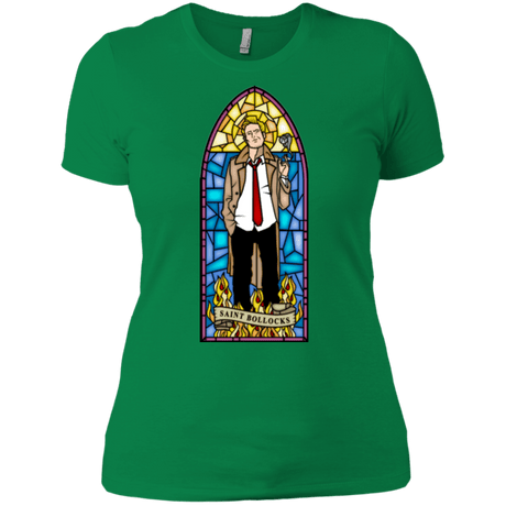 T-Shirts Kelly Green / X-Small Saint Bollocks Women's Premium T-Shirt
