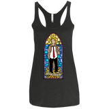 T-Shirts Vintage Black / X-Small Saint Bollocks Women's Triblend Racerback Tank