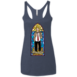 T-Shirts Vintage Navy / X-Small Saint Bollocks Women's Triblend Racerback Tank