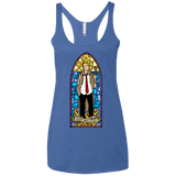 T-Shirts Vintage Royal / X-Small Saint Bollocks Women's Triblend Racerback Tank