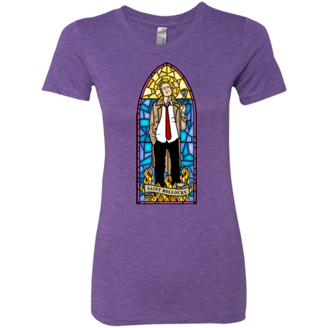 T-Shirts Purple Rush / Small Saint Bollocks Women's Triblend T-Shirt