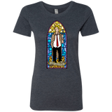 T-Shirts Vintage Navy / Small Saint Bollocks Women's Triblend T-Shirt
