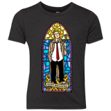 T-Shirts Vintage Black / YXS Saint Bollocks Youth Triblend T-Shirt