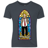 T-Shirts Vintage Navy / YXS Saint Bollocks Youth Triblend T-Shirt