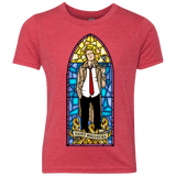 T-Shirts Vintage Red / YXS Saint Bollocks Youth Triblend T-Shirt