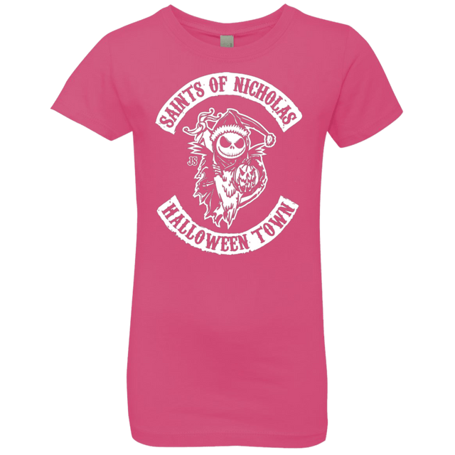 T-Shirts Hot Pink / YXS Saints of Nicholas Girls Premium T-Shirt