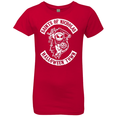 T-Shirts Red / YXS Saints of Nicholas Girls Premium T-Shirt