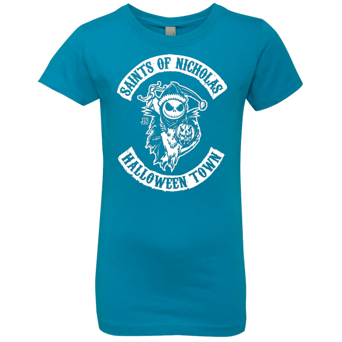 T-Shirts Turquoise / YXS Saints of Nicholas Girls Premium T-Shirt