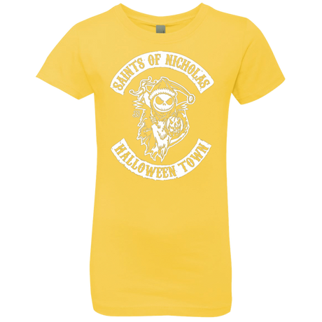 T-Shirts Vibrant Yellow / YXS Saints of Nicholas Girls Premium T-Shirt