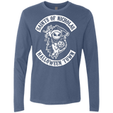 T-Shirts Indigo / Small Saints of Nicholas Men's Premium Long Sleeve