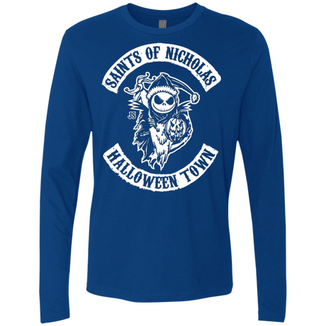T-Shirts Royal / Small Saints of Nicholas Men's Premium Long Sleeve