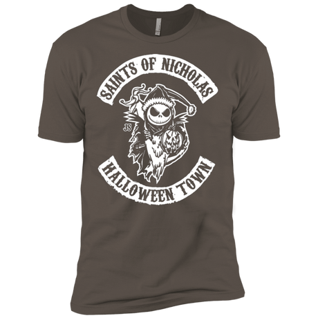 T-Shirts Warm Grey / X-Small Saints of Nicholas Men's Premium T-Shirt
