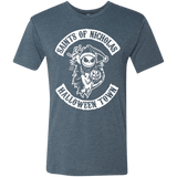 T-Shirts Indigo / Small Saints of Nicholas Men's Triblend T-Shirt