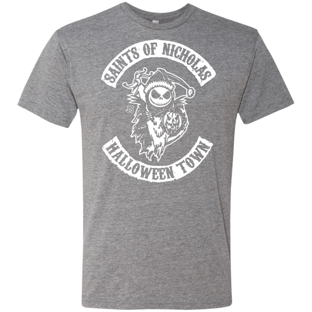 T-Shirts Premium Heather / Small Saints of Nicholas Men's Triblend T-Shirt
