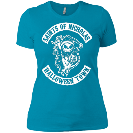 T-Shirts Turquoise / X-Small Saints of Nicholas Women's Premium T-Shirt