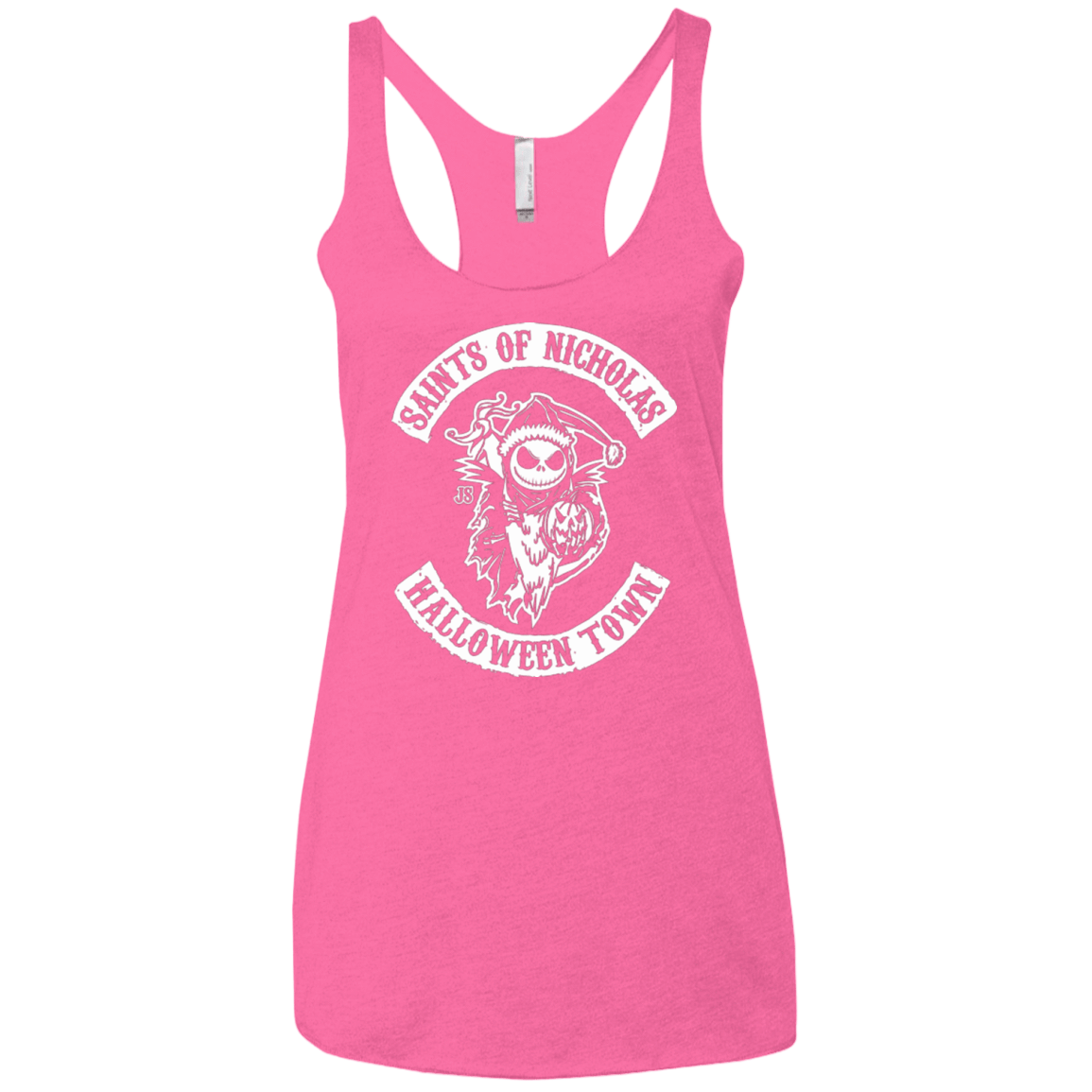 T-Shirts Vintage Pink / X-Small Saints of Nicholas Women's Triblend Racerback Tank