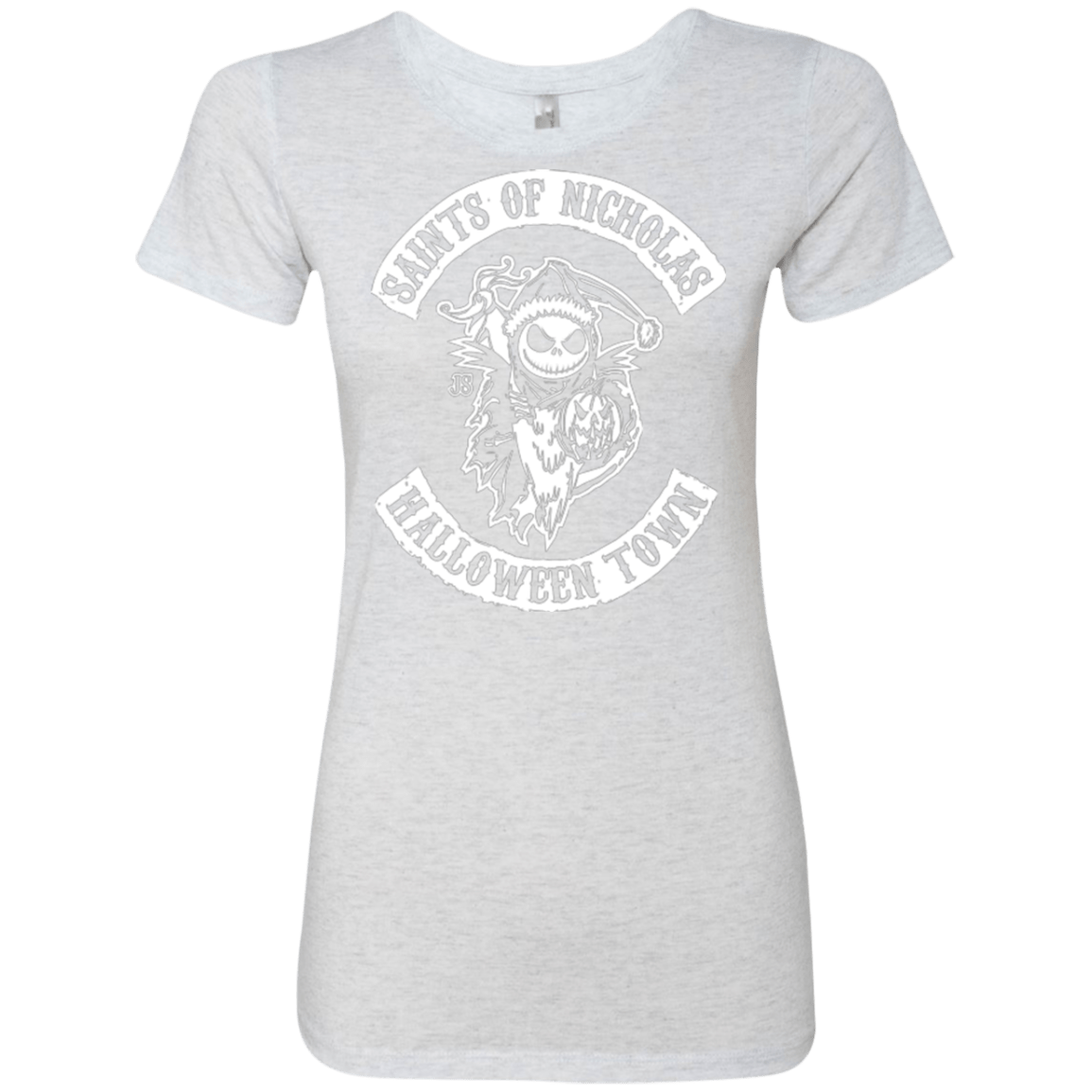 T-Shirts Heather White / Small Saints of Nicholas Women's Triblend T-Shirt