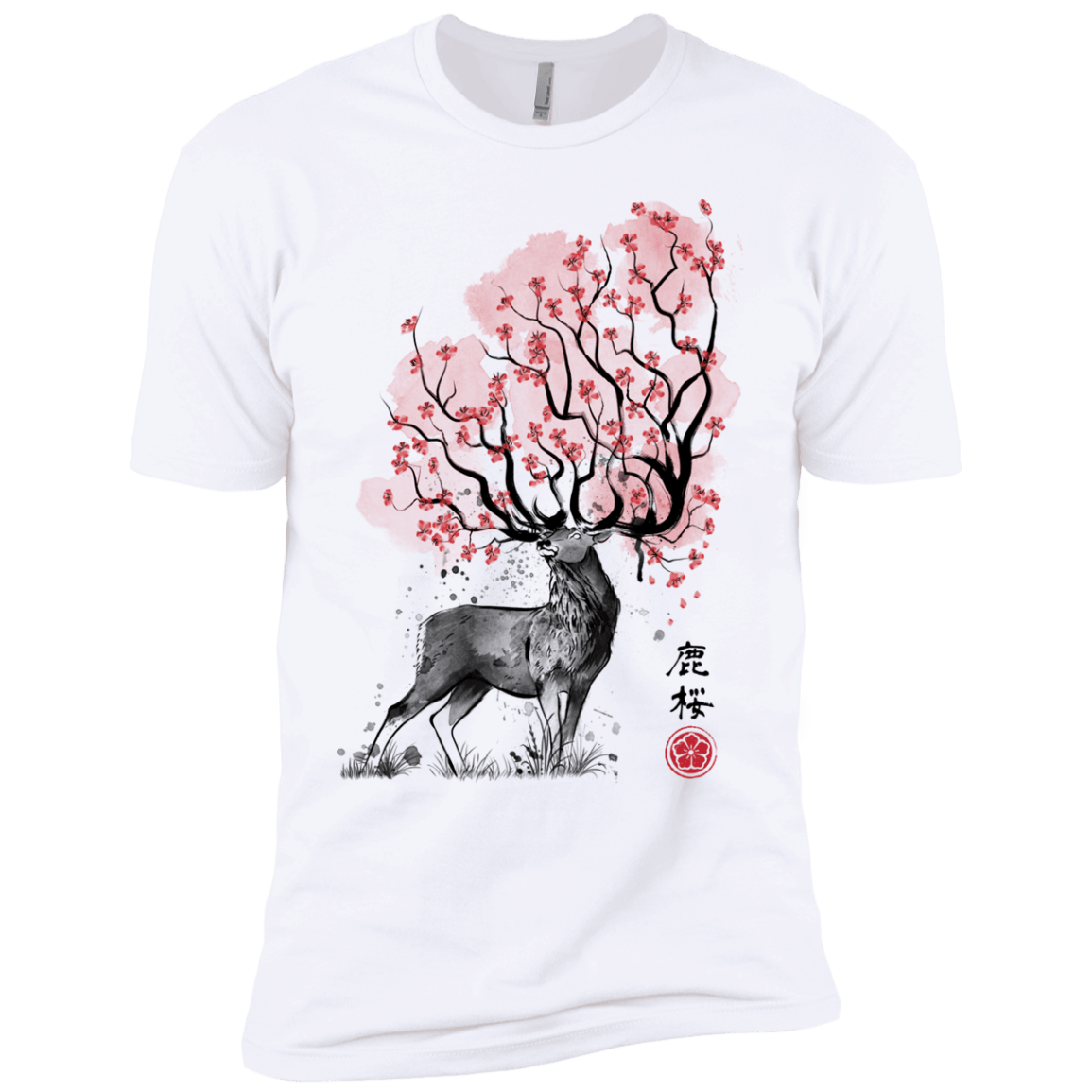 Sakura Deer Boys Premium T-Shirt