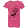 T-Shirts Hot Pink / YXS Sakura Deer Girls Premium T-Shirt