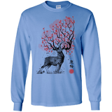 Sakura Deer Men's Long Sleeve T-Shirt