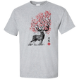 T-Shirts Sport Grey / XLT Sakura Deer Tall T-Shirt