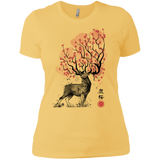 T-Shirts Banana Cream/ / X-Small Sakura Deer Women's Premium T-Shirt
