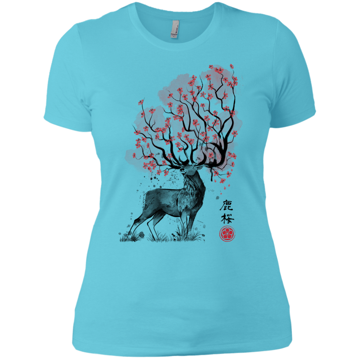 T-Shirts Cancun / X-Small Sakura Deer Women's Premium T-Shirt