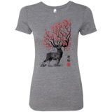 T-Shirts Premium Heather / S Sakura Deer Women's Triblend T-Shirt