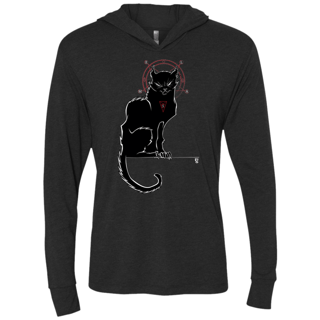 T-Shirts Vintage Black / X-Small SALEM Triblend Long Sleeve Hoodie Tee