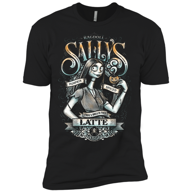 T-Shirts Black / X-Small SALLYS LATTE Men's Premium T-Shirt