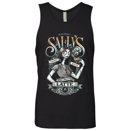 T-Shirts Black / Small SALLYS LATTE Men's Premium Tank Top