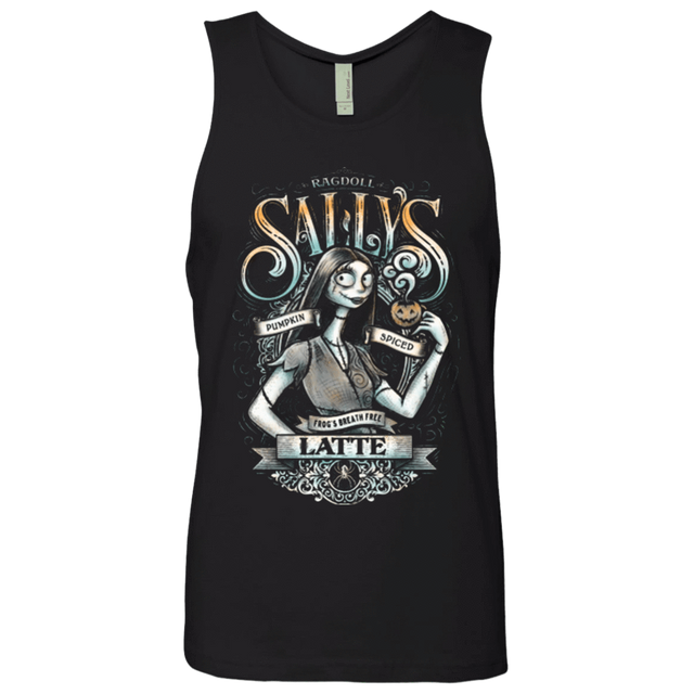 T-Shirts Black / Small SALLYS LATTE Men's Premium Tank Top