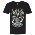 T-Shirts Black / X-Small SALLYS LATTE Men's Premium V-Neck